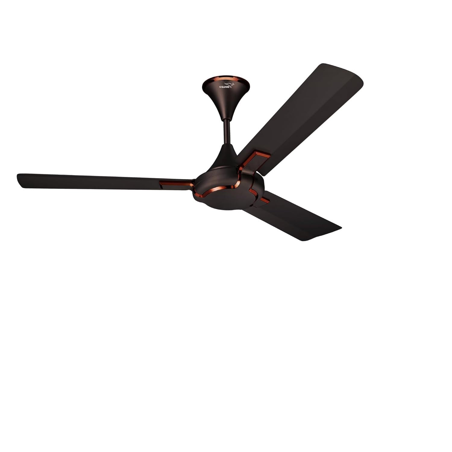 V Guard Exado Pro Anti Dust High Speed Ceiling Fan | STARY BLACK | 1200mm | 400 RPM Speed