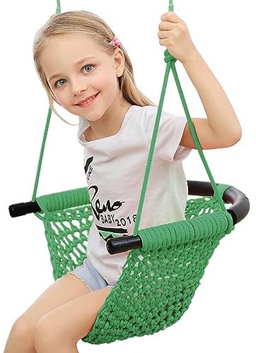 ROPECUBE Hand-Knitting Toddler Swing