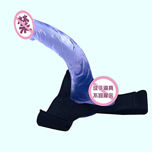 Harnais de gode BaronHong bleu M pour réinventer l'intimité des couples trans
