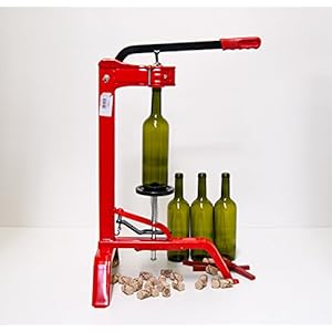 Kurkmachine staande kurker voor wijnflessen wijnkurk F17450