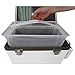 Engel 19qt Live Bait Cooler Box with 2nd Gen 2-Speed Aerator Pump - Portable Fishing Station & Minnow Bucket for Shrimp & Other Live Fish with Aerator - ENGLBC19-N-G in White
