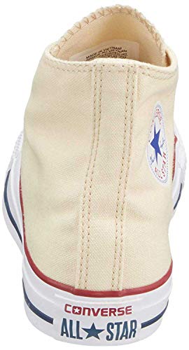 Image of Converse Unisex Chuck Taylor All Star Hi-top Shoes Unbleached White 3.5 D(M) US