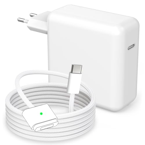 YKEJCLD Mac Book Chargeur 67W Magnetic 3 Charging Cable Compatible avec Les MacBook Air 13 et 15 Pouces (2022-2024), Les MacBook Pro 14 et 16 Pouces...