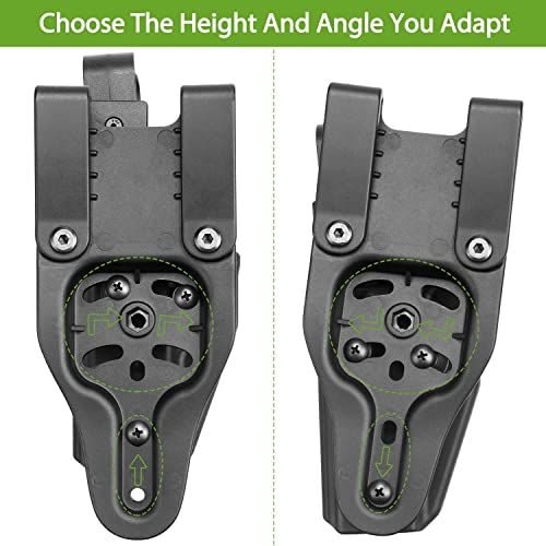 Level Iii Retention Duty Holster, Compatible With Glock 17/19/19X/31/32(Gen 1-5), G22/23 (Gen 1-4). Law Enforcement Duty Holster,Level Iii Holster #TOP4