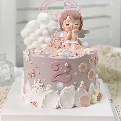 Lukinuo Essbare weiße Perlen Zucker Streusel 130g/ 4.6oz Süßigkeiten Mixing Backen Dessert Kuchen Streusel für Cupcake Toppers Cookie Dekorieren Eis Feiern Valentinstag Halloween Weihnachten Zubehör