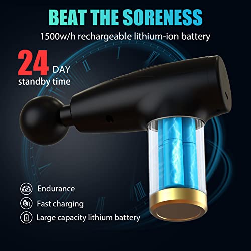 image for KRTYLYT Massage Gun, Mini Massager Percussion Massager deep Muscle Mas