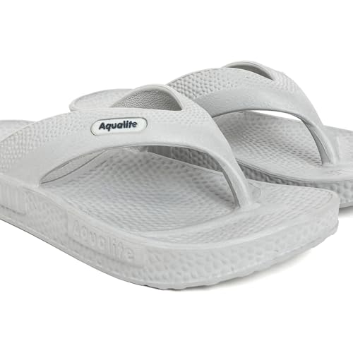 Image of Aqualite AL-1255 Slippers for Men with Comfotable Sole Slip-On Flat Flip Flops, Sliders, Chappal & Comfortable Slipper for Men
