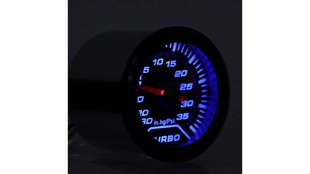 Manometro Pressione Turbo Digitale 2 Pollici - Misuratore Boost PSI LED 12V Per Auto - Foto 7