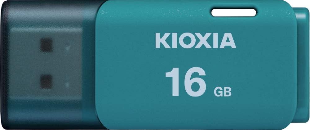 KIOXIA 16GB TransMemory U202 USB 2.0 Flash Drive, Blue