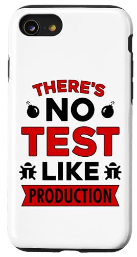 There's No Test Like Production - �J���Ҍ���QA�e�X�^�[�f�U�C�� �X�}�z�P�[�X iPhone SE (2020) / 7 / 8 �p
