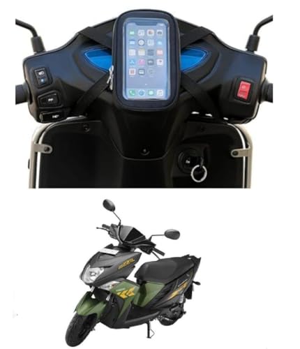 Image of NISHI Universal Mobile Holder /Stand /Mount Pouch for Scooters Scooty (Yamaha Ray ZR)