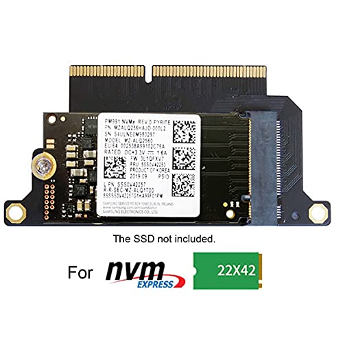 Image of M.2 NGFF M-Key NVME SSD Convert Card fit for Mac Pro 2016 2017 13 inch A1708