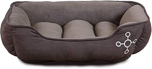 Beatrice Home Fashions Tommie Copper Anti-Odor Reversible Cuddler Pet Bed for Dogs, 32