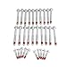 DNJ HBK3169 Head Bolt Kit for 2004-2017 Buick, Cadillac, Chevrolet, GMC, Hummer, Isuzu, Pontiac, Saab 9-7x, Ascender, Avalanche 4.8L-7.0L V8 16V OHV 5328cc