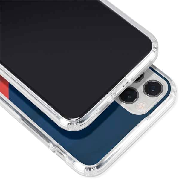 Skinit Clear Phone Case Compatible with iPhone 11 Pro - Officially Licensed NFL New England Patriots Design
