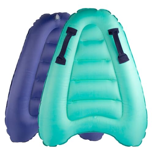 JALEVID Bodyboard Aufblasbar, Tragbares Bodyboard Kinder mit Griffen,...