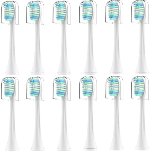 Gum Care Soft Replacement Toothbrush Heads for Philips Sonicare Replacement Heads Sensitive G2,S2,C1,C2,Extra-Soft Electric Replacement Brush Head for Sensitive Teeth,for Phillips Sonic Care Soft.