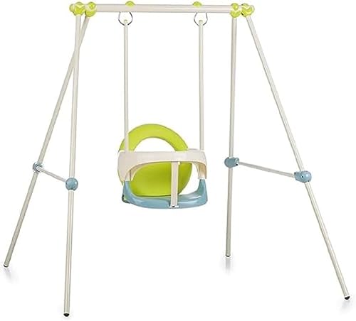 Smoby - Portique Métal Baby Swing - Balançoire Bébé -