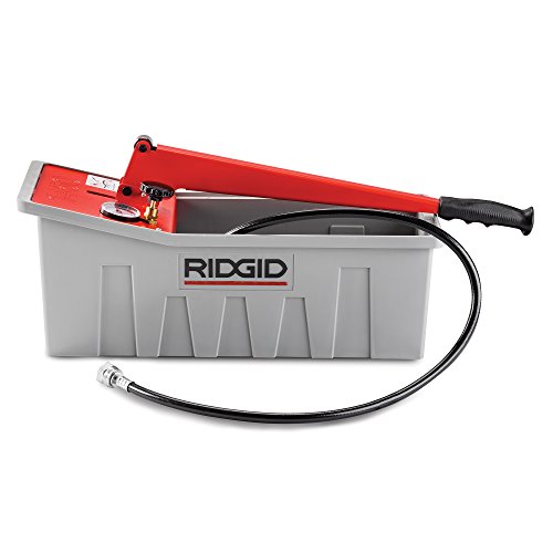 RIDGID 50072 1450 Pressure Test Pump, 725 PSI (50 Bar) Water Pressure Test Pump