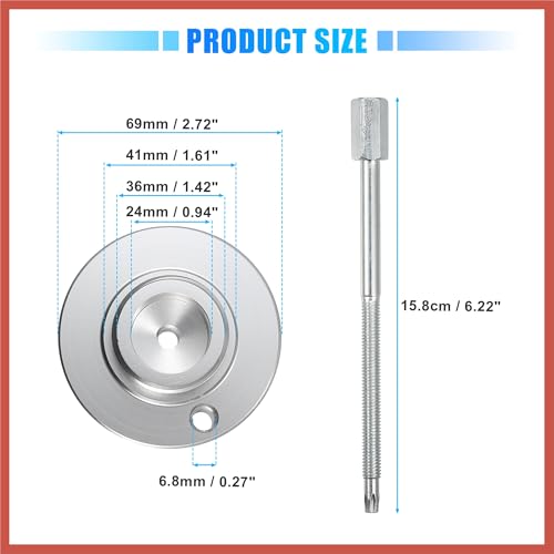 Image of ACROPIX 1 Set Belt Removal Clutch Tool Replacement for Can-Am Defender HD8 HD10 2016-2022 Car Parts