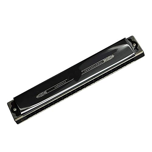 KIRANDIE 24 Trous Harmonica Bouche d’organes clés de C Instruments de Musique ABS Comb Argent Noir Bleu Vent Bois Harp… - Les Beatles, Paul McCartney, John Lennon, RIngo Starr, George Harrison KIRANDIE 24 Trous Harmonica Bouche d'organes clés de C Instruments de Musique ABS Comb Argent Noir Bleu Vent Bois Harp…