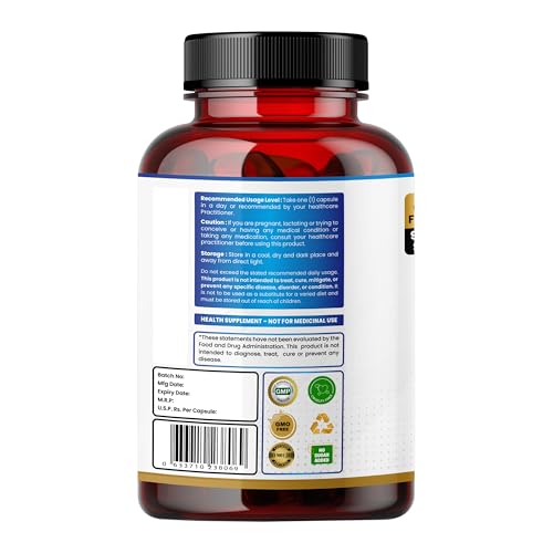 Humming Herbs Rhodiola Rosea | 4in1 | 90 Caps | 1900mg Eq | with Red Korean, Siberian and American Ginseng Root Extract | Stress and Anxiety Relief Supplements