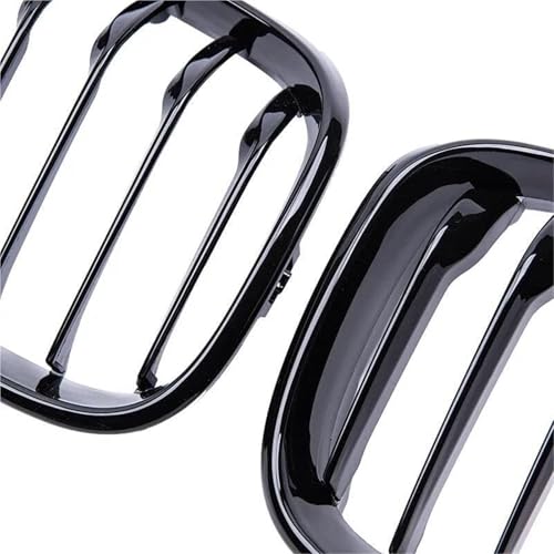 Grille de calandre pour avant BMW Série 1 2015-2017 à lamelles simples - 5