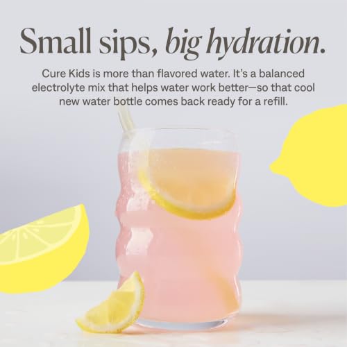 Cure Hydration - Electrolyte Drink Powder Pink Lemonade 14 Packets - Image 3