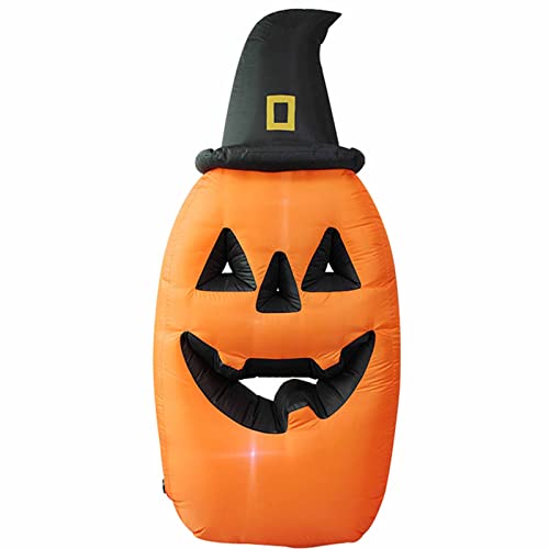Citrouille gonflable extérieure lumineuse LED décorative Halloween 2m40