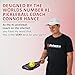 Enhance Pickleball Ninja Ball - The Original Silent Pickleball - Foam Pickleball for Quiet Practice at Home - Comes with 3 Balls - Indoor or Outdoor Balls for Quiet Practice