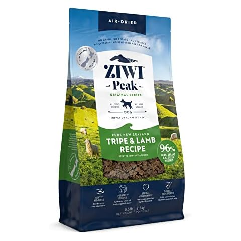 Ziwi Peak Daily Dog Gently Air Dried Grain Free New Zealand Tripe & Lamb Recipe 2.5kg Cover