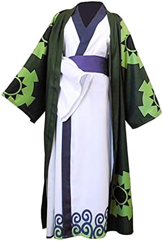Anime Cosplay Costume Anime Deluxe Cloak Robe Kimono Halloween Outfit Set