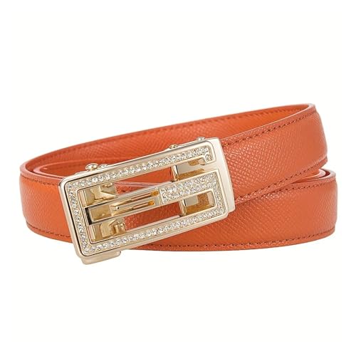 Women's alloy automatic buckle ultra-fine fiber hollow waist belt casual jeans decorative waist chain fully equipped design4