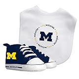 Baby Fanatic 2 Piece Bid and Shoes - NCAA Michigan Wolverines - Unisex Infant Apparel