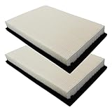 2 Pack Engine Air Filter CA7440 Replacement for Jeep Grand Cherokee Armada Frontier Nv1500 Nv2500
