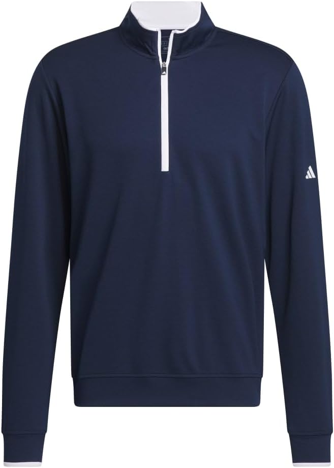 adidas mens Lightweight Half-zip Top