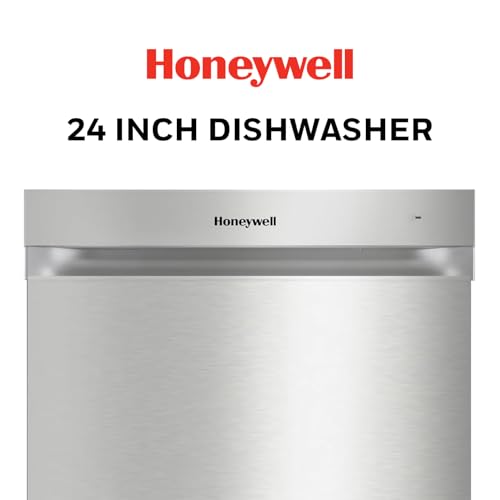 Honeywell 24 Inch Dishwasher with 12 Place settings, 7 Washing Cycles, Stainless Steel and Plastic Tub, UL/Energy Star- Stainless Steel by Honeywell - Image 2