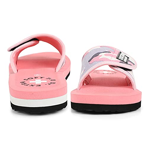 DOCTOR EXTRA SOFT Women's Camo Care Orthopaedic and Diabetic Adjustable Strap Super Comfort Dr Sliders Flip-flops and House Slippers OR-D-54