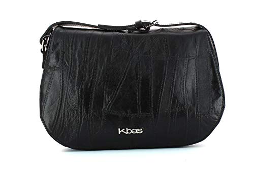 Kbas Bandolera piel - Negro