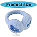 Fuhiueos Dinosaur Plush Earmuffs Cartoon Pattern Ear Warmers Warm Winter Ear Protecting For Cold Weather