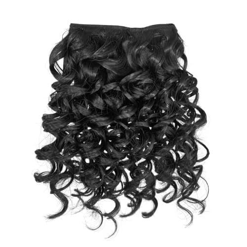 UAmy Curly Bangs for Black Women, Synthetic, 5.5