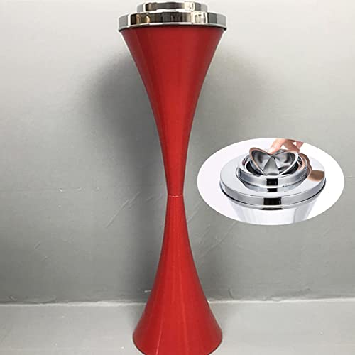 FFTDCYHT Posacenere da Esterno per Patio Impermeabile, Posacenere da Terra per Esterni, Posacenere da Terra Chiudibile Antivento Contemporaneo con Coperchio, Posacenere da Terra per Interni