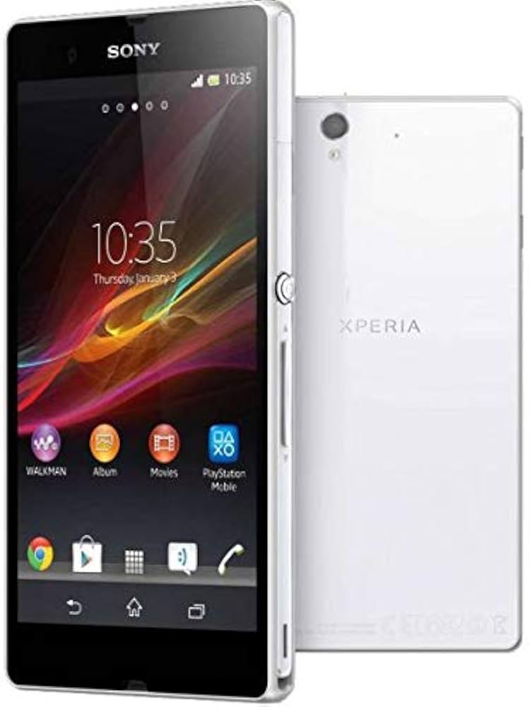 Sony Xperia Z - 16GB, 4G, White : Amazon.ae: Electronics