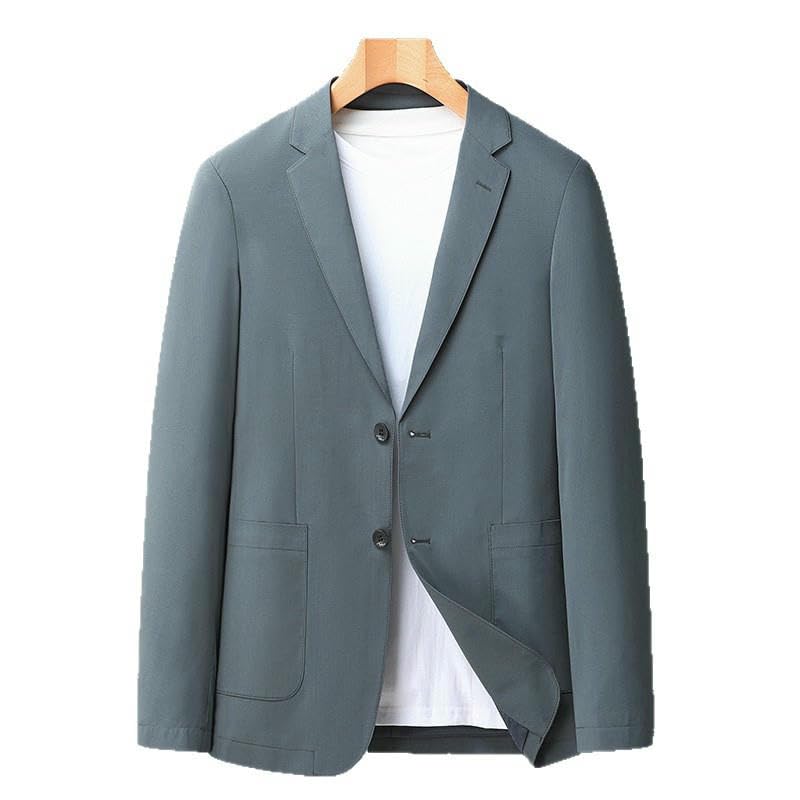 Blazer décontracté classique infroissable homme automne ajusté - 3