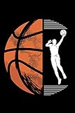 Basketball: Notizbuch a5 liniert mit 120 Seiten | Schönes Geschenk Basketball Sport Hobby Wettkampf Kindergeburtstag Muttertag Vatertag Notizblock Notizheft Journal
