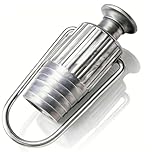 Clothes Line Tightener for Pulleys and Fixed Clothes Lines, Lightweight Clothesline Tightener, Aluminum Washing Line Tensioner for Outdoor and Indoor (Silvery, 1 Pcs)