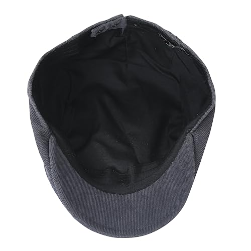 Image of FabSeasons Cotton Ivy Flat Golf Cap - Classic Newsboy Gatsby Hat for Men
