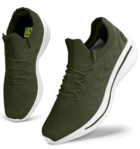 Giniros Basket Femme Chaussure Sneakers Chaussures Mode et Sport Running pour Femmes Basquettes de Marche Course Casual Fitness Tennis Gym Outdoor Respirant...
