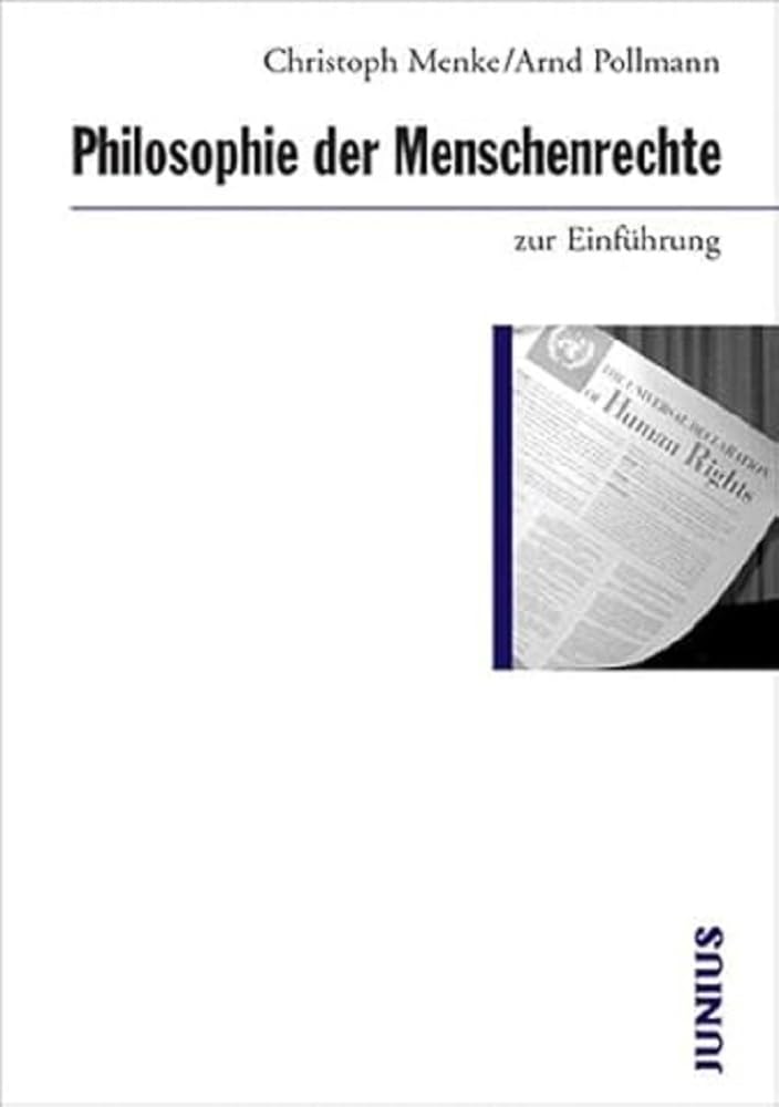 Junius Verlag Philosophie Der Menschenrechte Zur Einführung