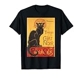 Le Chat Noir The Black Cat by Steinlen T Shirt